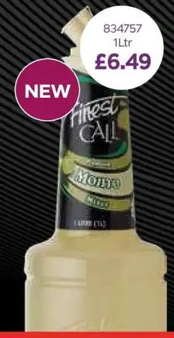 Bestway Finest Call Mojito Mix offer