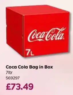 Bestway Coca Cola Bag in Box offer