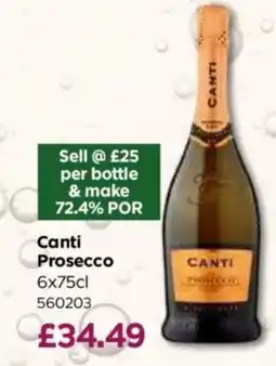 Bestway Canti Prosecco offer