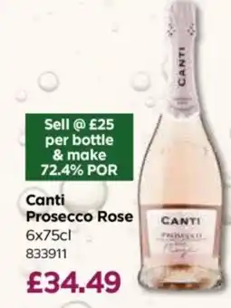 Bestway Canti Prosecco Rose offer