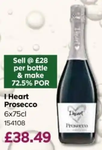 Bestway I Heart Prosecco offer