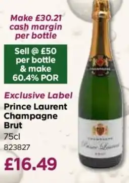 Bestway Prince Laurent Champagne Brut offer