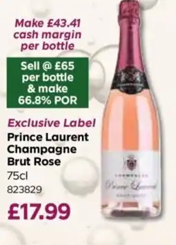 Bestway Prince Laurent Champagne Brut Rose offer