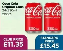 Bestway Coca Cola Original Cans offer