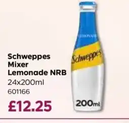 Bestway Schweppes Mixer Lemonade NRB offer