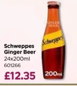 Bestway Schweppes Ginger Beer offer