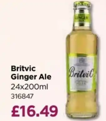 Bestway Britvic Ginger Ale offer