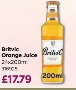 Bestway Britvic Orange Juice offer