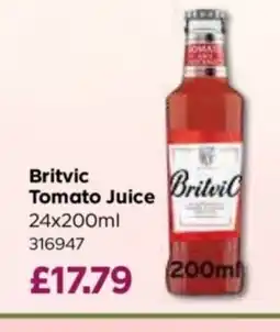 Bestway Britvic Tomato Juice offer