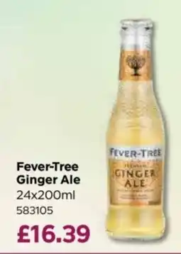 Bestway Fever-Tree Ginger Ale offer