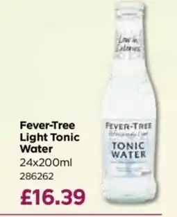 Bestway Fever-Tree Light Tonic Water offer