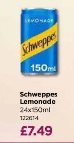 Bestway Schweppes Lemonade offer