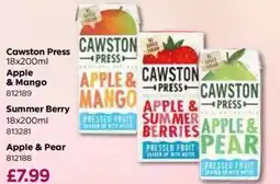 Bestway Cawston Press offer
