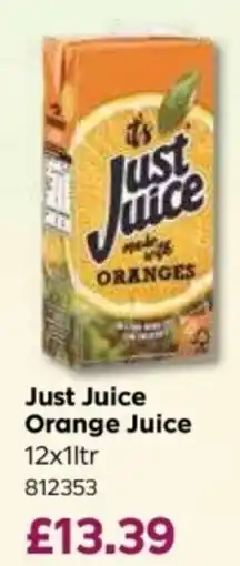 Bestway Just Juice Orange Juice offer