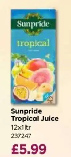 Bestway Sunpride Tropical Juice offer