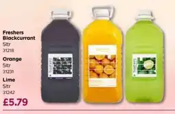 Bestway Freshers Blackcurrant offer
