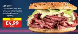 Aldi Salt Beef offer