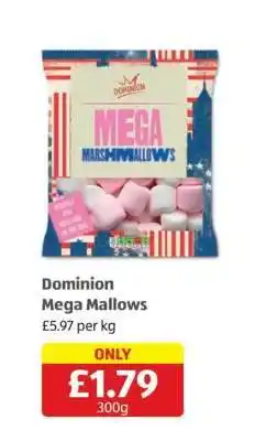 Aldi Dominion Mega Mallows offer