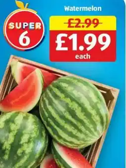 Aldi Watermelon offer
