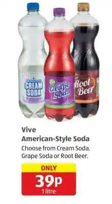 Aldi Vive American Style Soda offer
