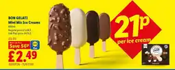 Lidl BON GELATI Mini Mix Ice Creams offer