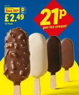 Lidl Ice Cream 12 Pack offer
