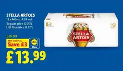 Lidl Stella Artois offer