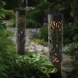Costco GTX Solar Bollard Light - 2 pack offer