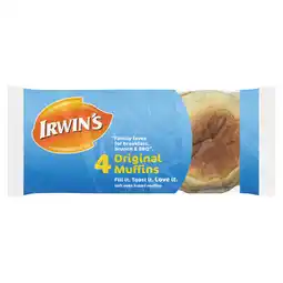 Iceland Irwin's 4 Original Muffins offer
