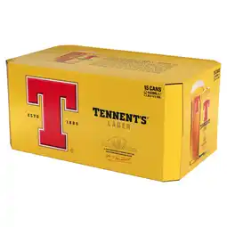 Iceland Tennent's Lager 15 x 440ml offer