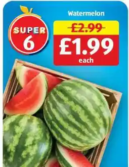 Aldi Watermelon offer