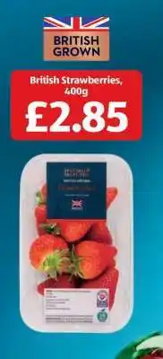 Aldi British Strawberries offer