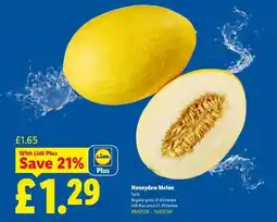 Lidl Honeydew Melon offer