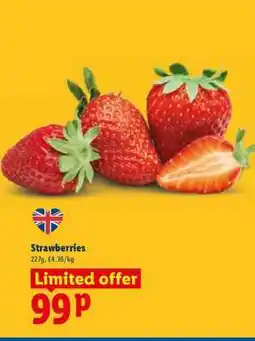 Lidl Strawberries offer