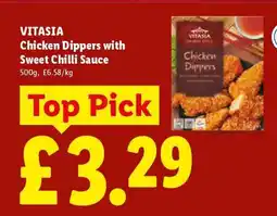 Lidl VITASIA Chicken Dippers with Sweet Chilli Sauce offer
