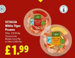Lidl VITASIA White Tiger Prawns offer