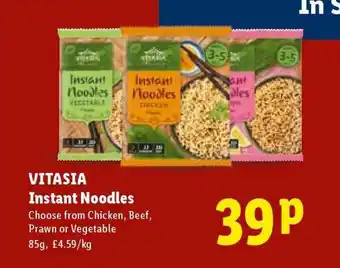 Lidl VITASIA Instant Noodles offer
