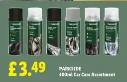 Lidl PARKSIDE 400ml Car Care Assortment offer