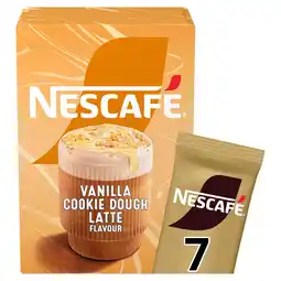 Iceland Nescafe Vanilla Cookie Dough Latte 7 x 19.5g Sachets offer