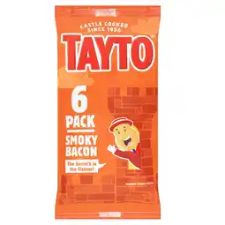 Iceland Tayto Smoky Bacon 6 x 25g offer