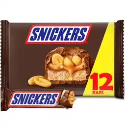 Iceland Snickers Peanut Multipack Chocolate Bars 12 x 34.5g offer
