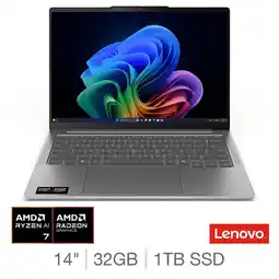 Costco Lenovo IdeaPad Pro 5 Copilot+ PC, AMD Ryzen AI 7, 32GB RAM, 1TB, 14 Inch OLED Laptop, 83JL001LUK offer