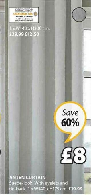 JYSK Anten Curtain offer