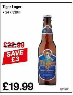 Makro Tiger Lager offer