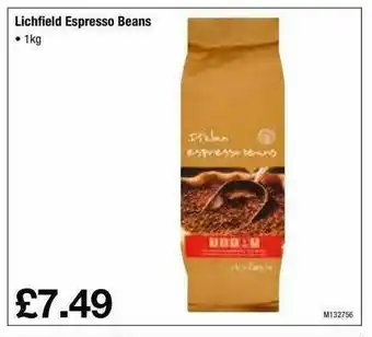 Makro Lichfield Espresso Beans offer