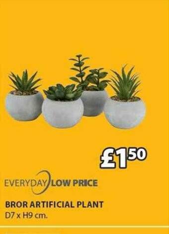 JYSK Bror Artificial Plant offer