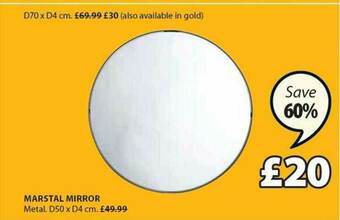 JYSK Marstal Mirror offer