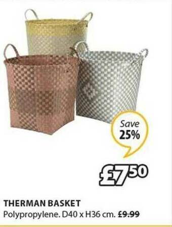 JYSK Therman Basket offer