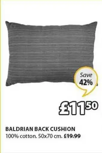 JYSK Baldrian Back Cushion offer