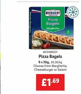 Lidl Pizza Bagels offer